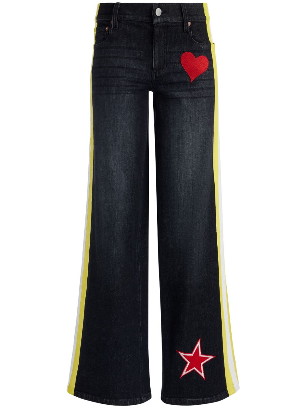 Alice + olivia Trish jeans Zwart