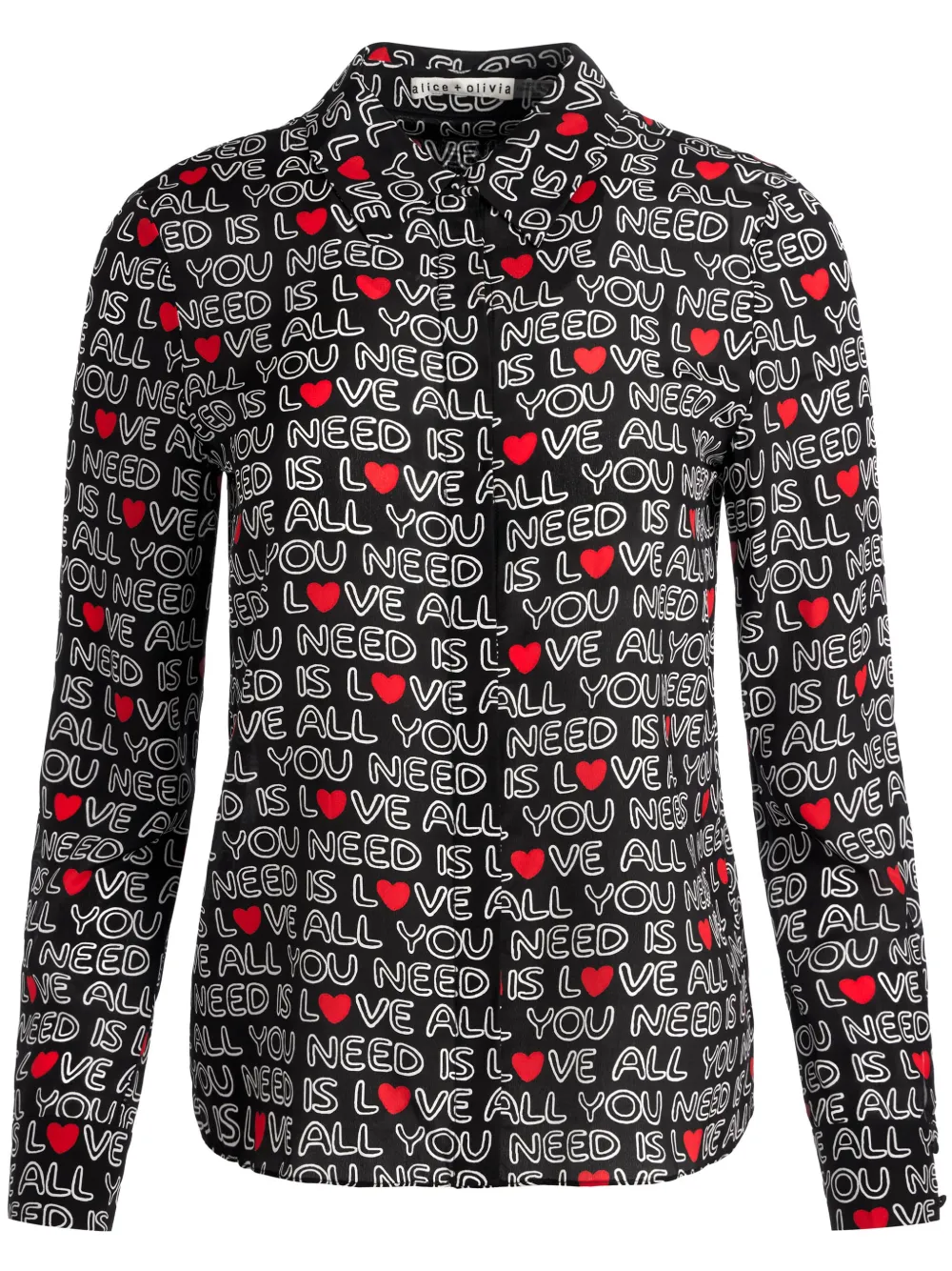 ALICE AND OLIVIA X THE BEATLES WILLA SHIRT