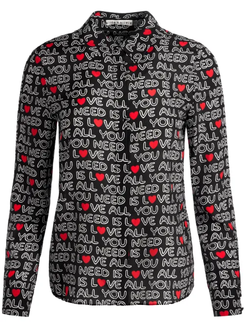 X The Beatles chemise Willa - alice + olivia - Modalova