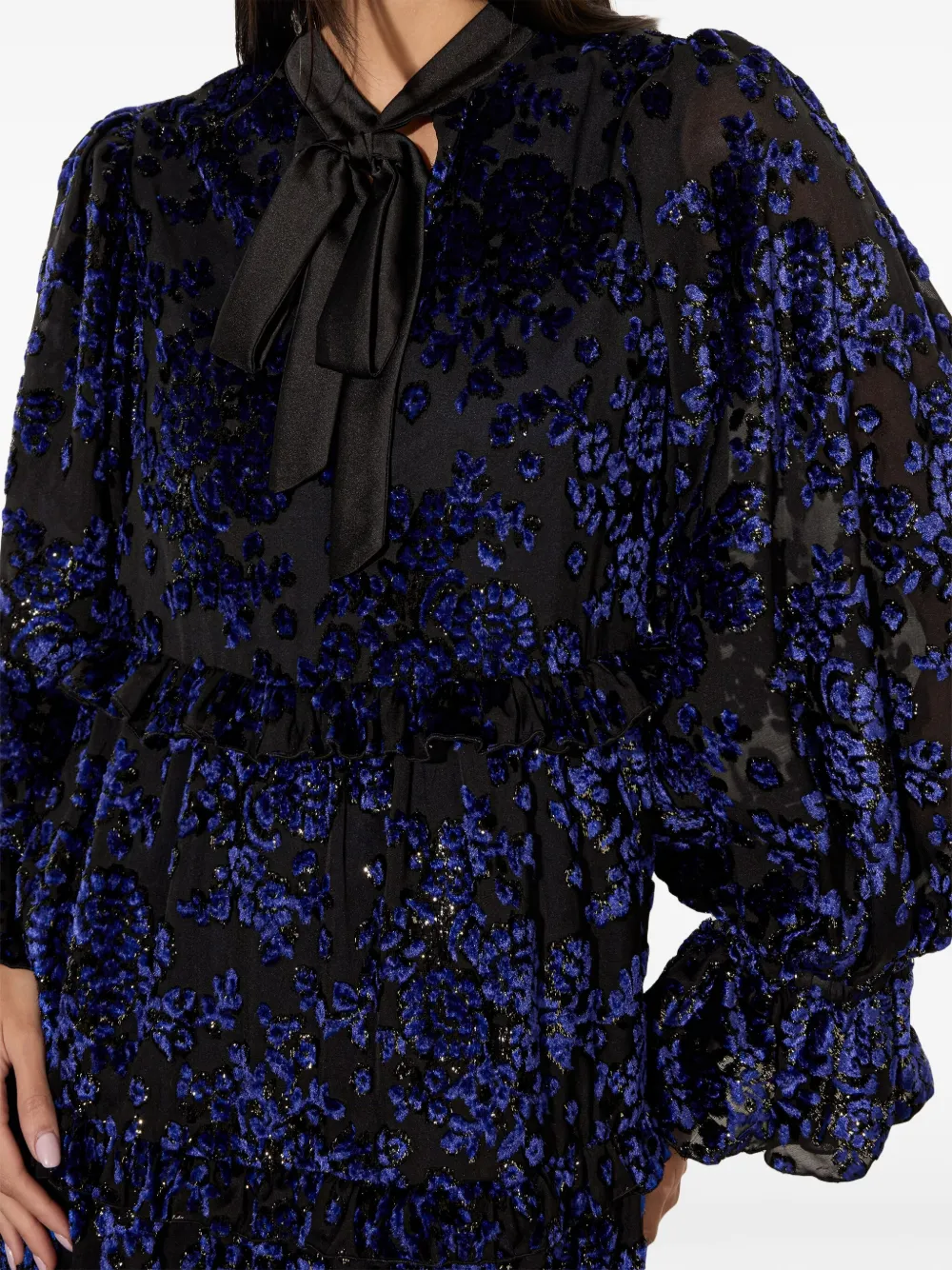 alice + olivia Mini-jurk Blauw