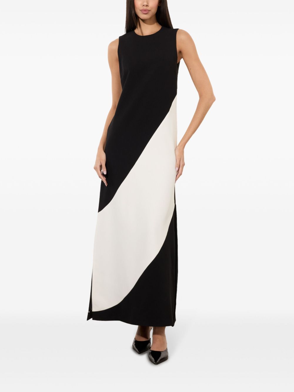 alice + olivia Kate midi dress - Black