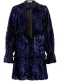 alice + olivia Moranne mini dress - Blue