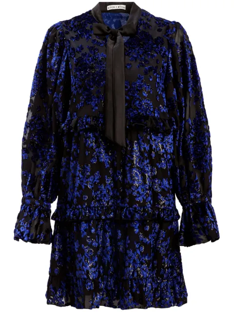 alice + olivia vestido corto Moranne