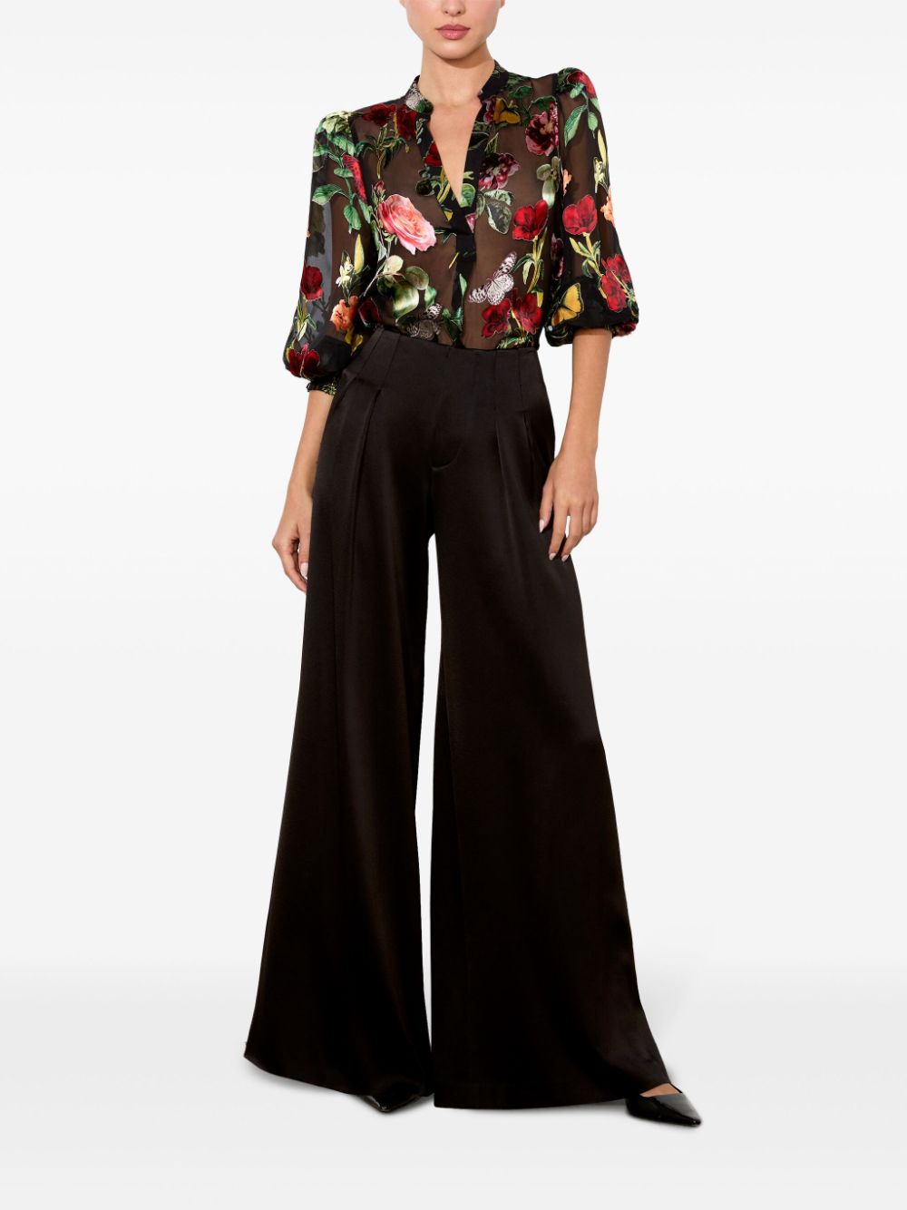 alice + olivia Sheila blouse - Zwart