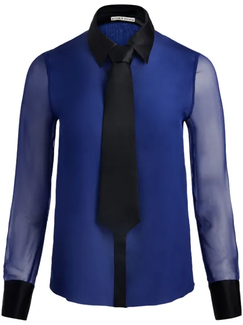 alice + olivia camisa Brady