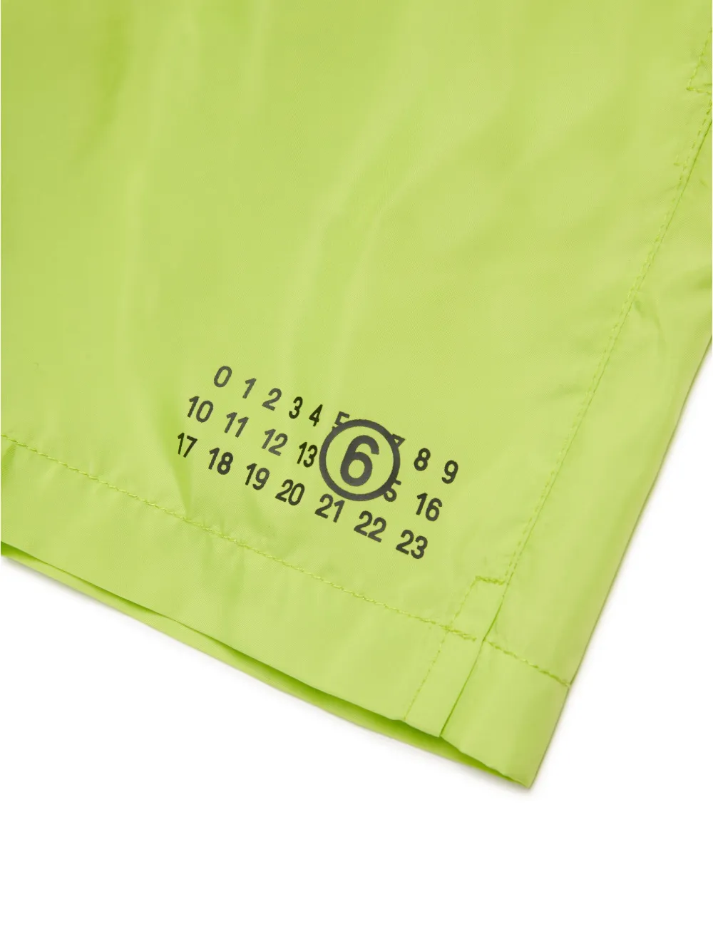 MM6 Maison Margiela Kids Zwembroek met logoprint Groen