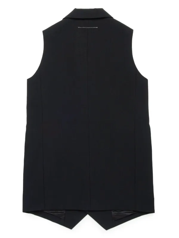 MM6 ノースリーブ MM6 Maison Margiela Kids ノースリーブ ジャケット | ブラック