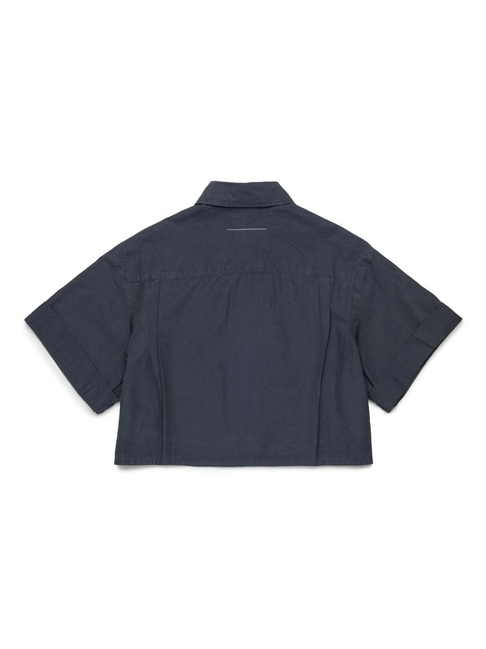 MM6 Maison Margiela Kids numbers-motif shirt - Blue