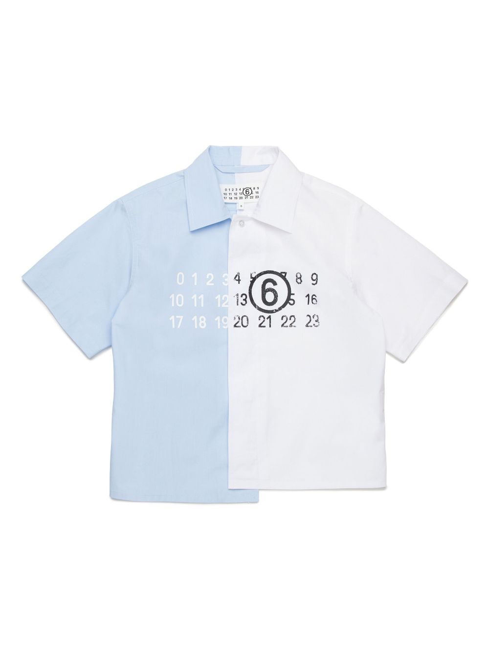 MM6 Maison Margiela Kids Numbers shirt - White