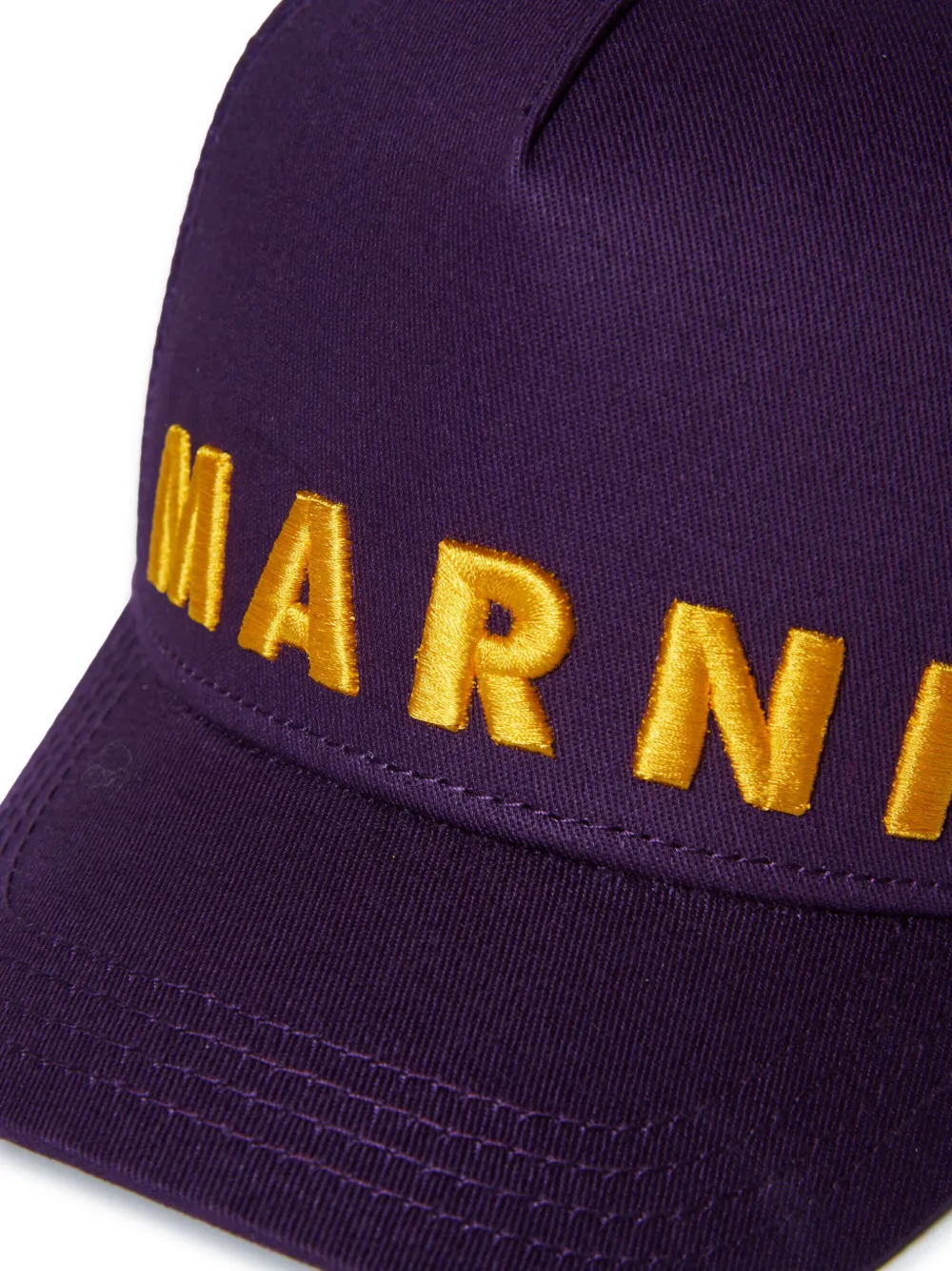 MARNI LOGO-EMBROIDERED CAP