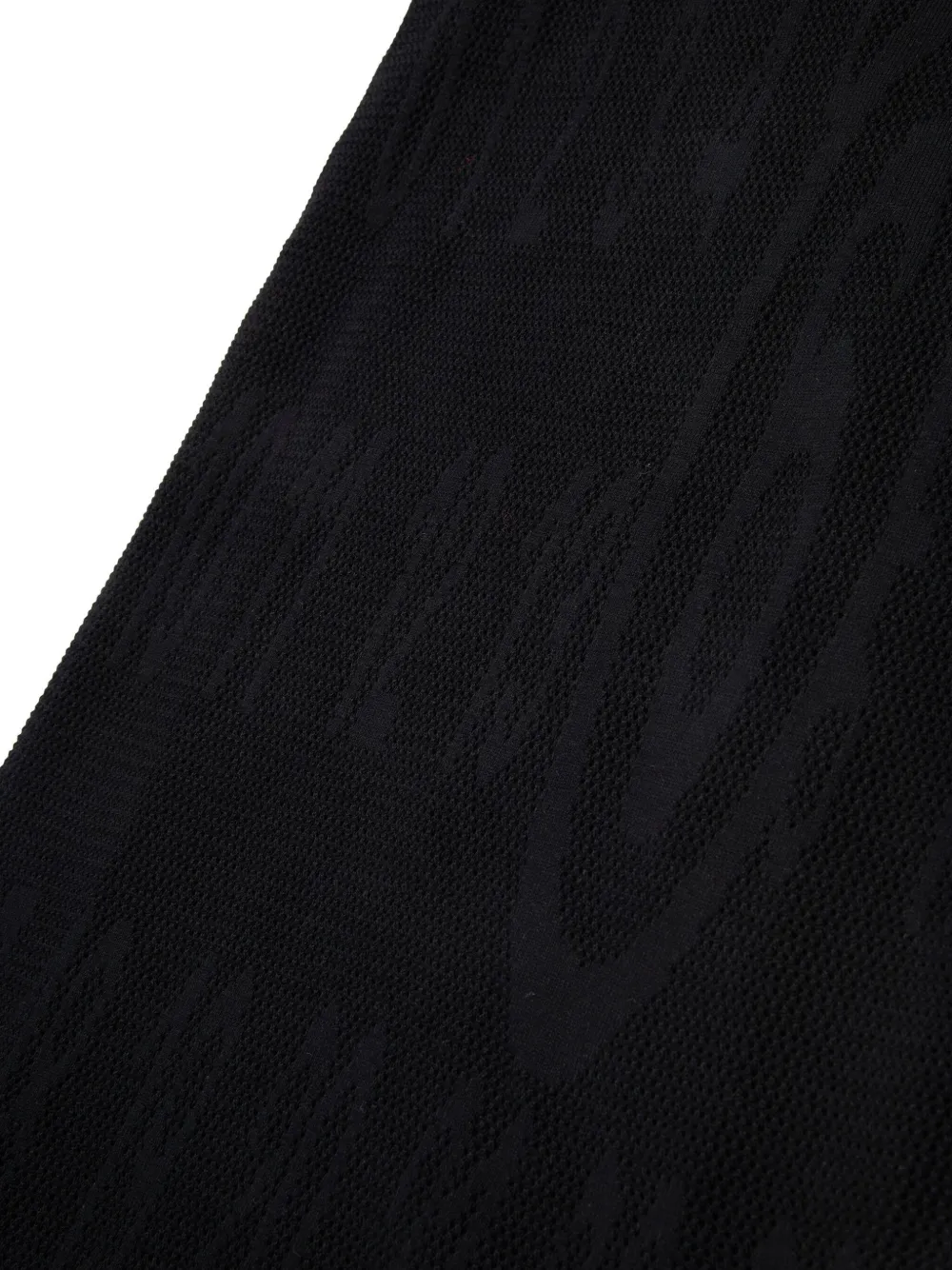 MM6 Maison Margiela Kids Jurk met jacquard Zwart