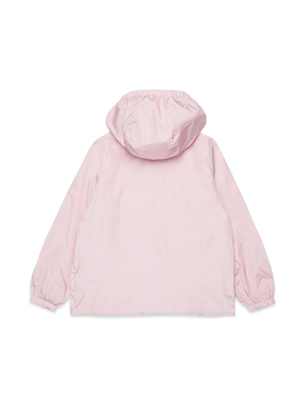 Marni Kids logo-print rain jacket - Roze