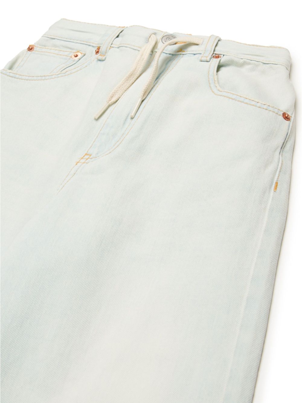 MM6 Maison Margiela Kids Jeans met wijde pijpen Wit