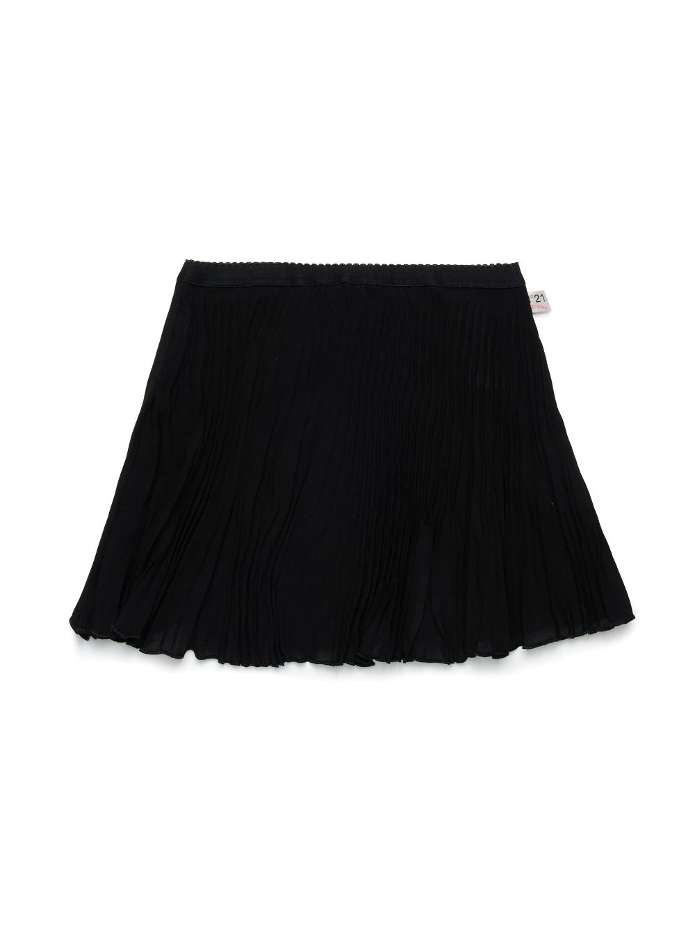 Nº21 Kids pleated skirt - Black