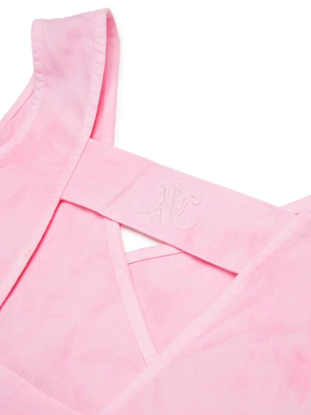 MAX&Co. Kids Katoenen midi-jurk Roze