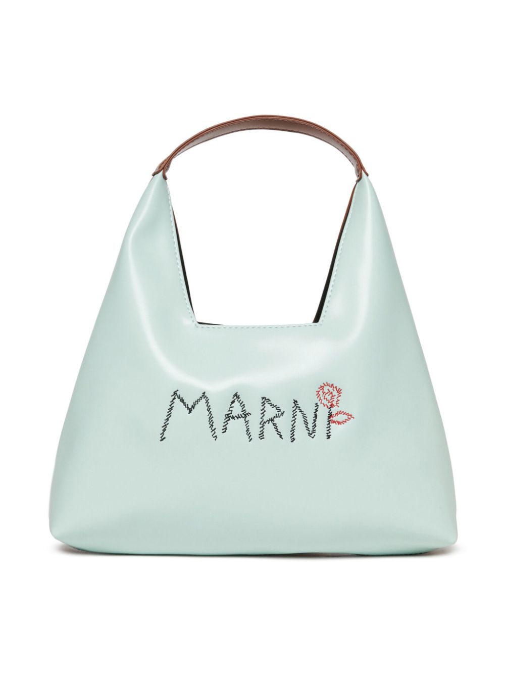 Marni Kids Diamond shoulder bag - Blue