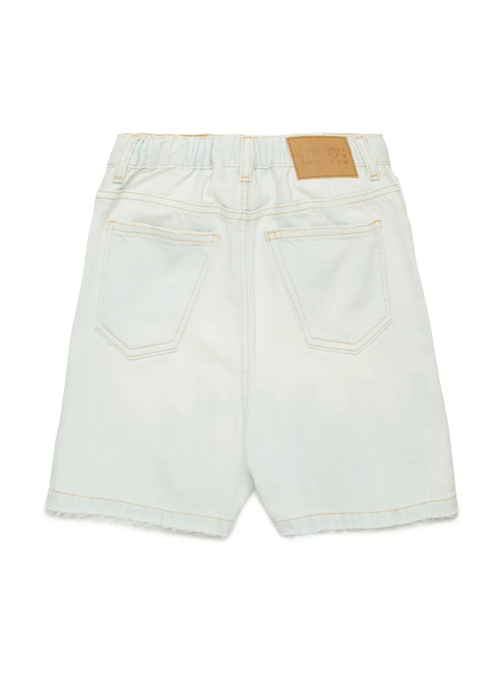 MM6 Maison Margiela Kids Spijkershorts - Blauw