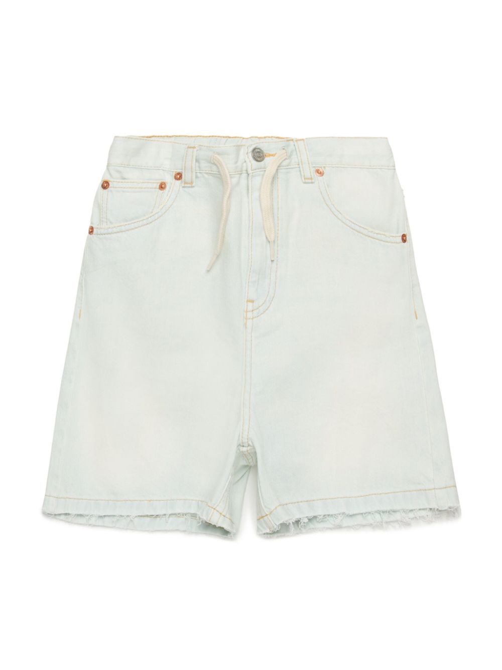 MM6 Maison Margiela Kids Spijkershorts Blauw