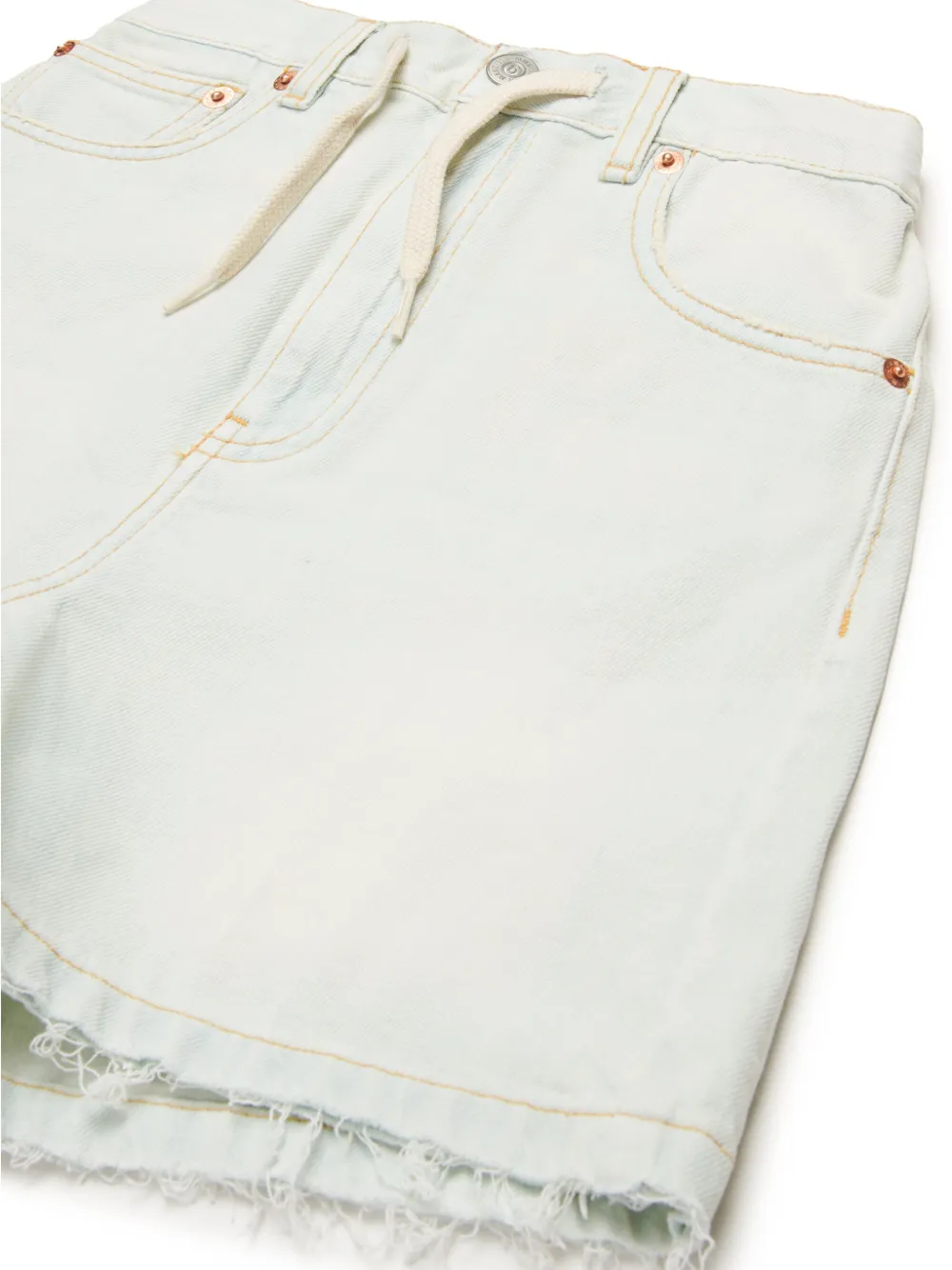 MM6 Maison Margiela Kids Spijkershorts Blauw