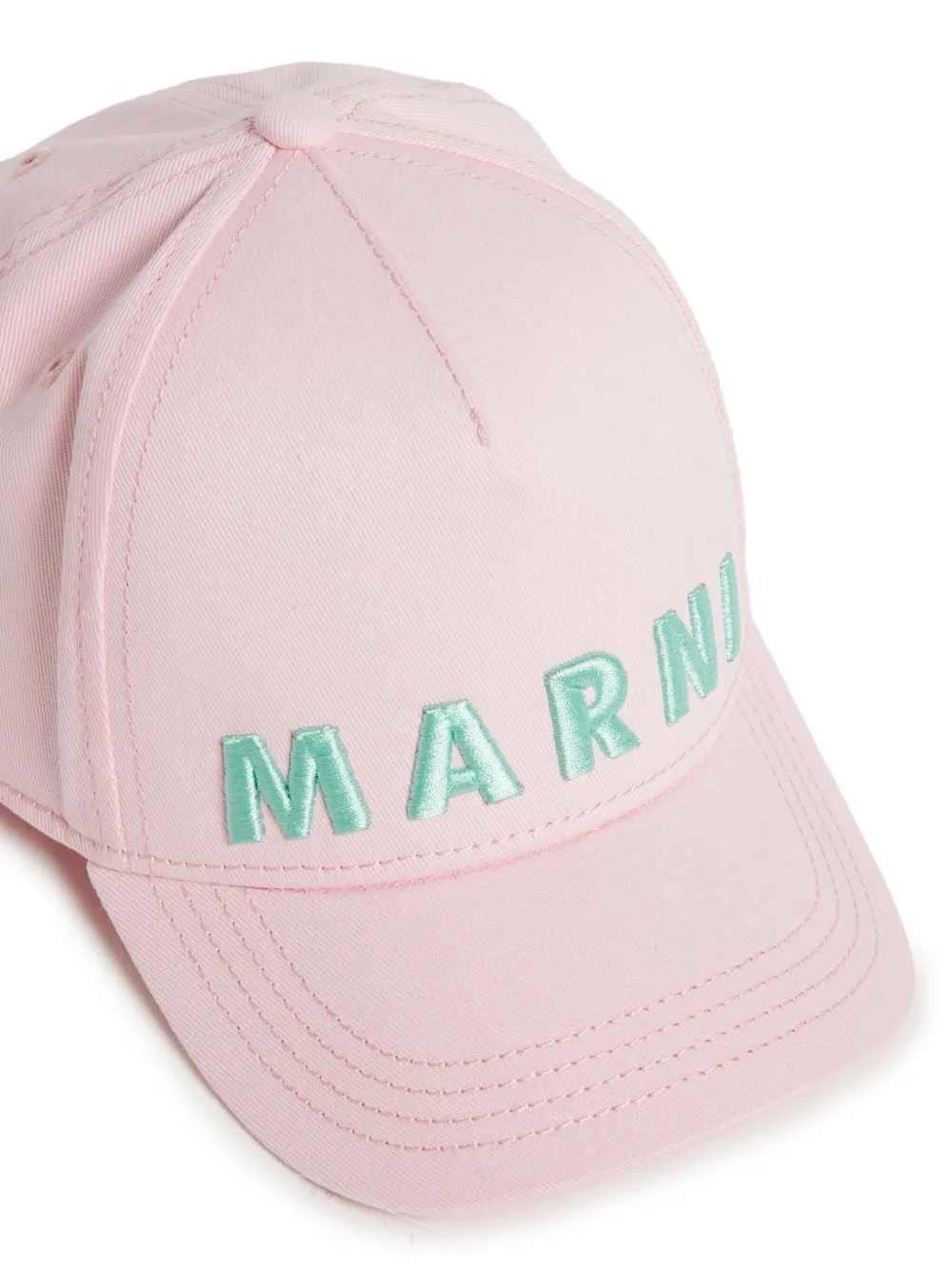 Marni Kids Pet met geborduurd logo Roze