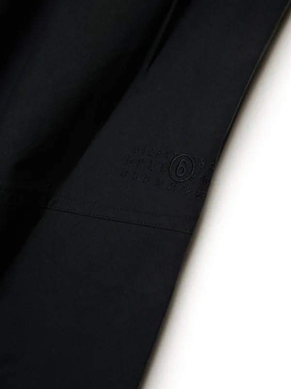MM6 Maison Margiela Kids Aラインワンピース | ブラック