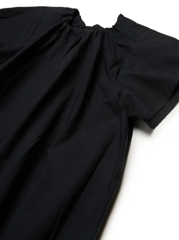 MM6 Maison Margiela Kids Aラインワンピース | ブラック