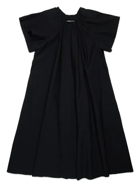 MM6 Maison Margiela Kids pleated collar A-line dress