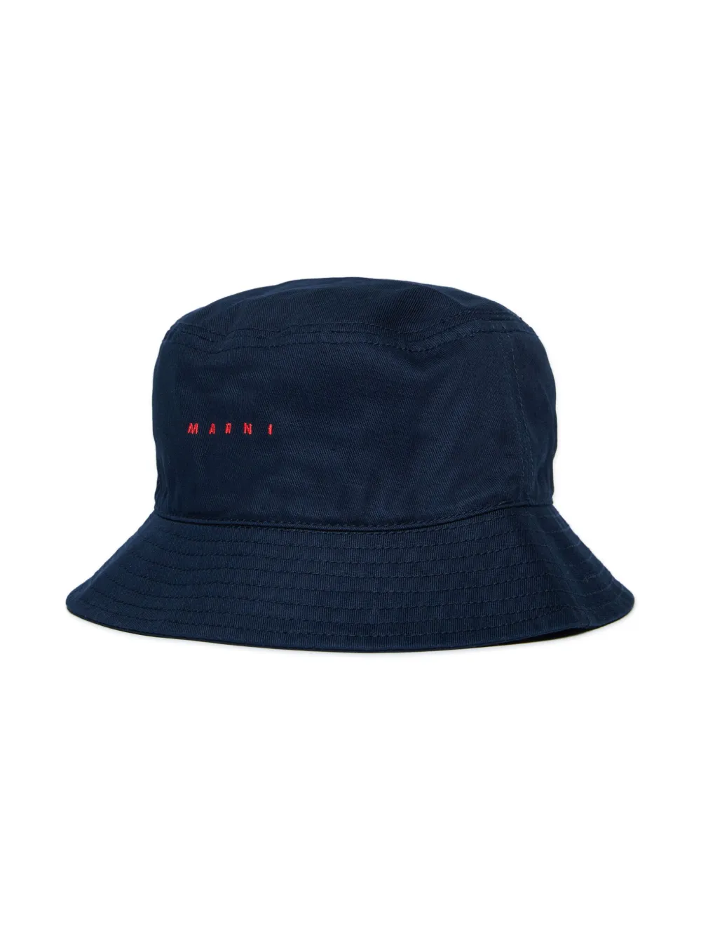 MARNI LOGO-EMBROIDERED BUCKET HAT