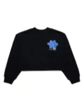 MM6 Maison Margiela Kids Numbers sweatshirt - Black