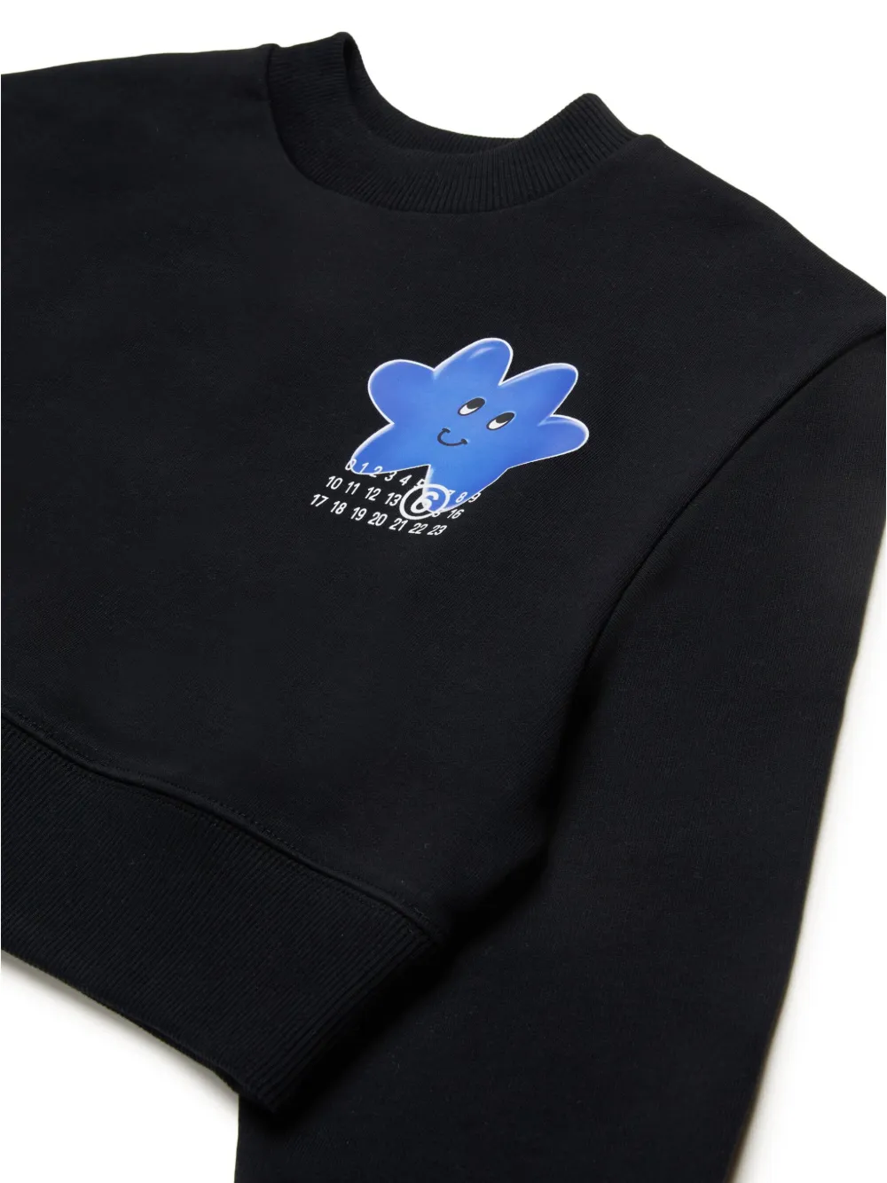 MM6 Maison Margiela Kids Sweater met print Zwart