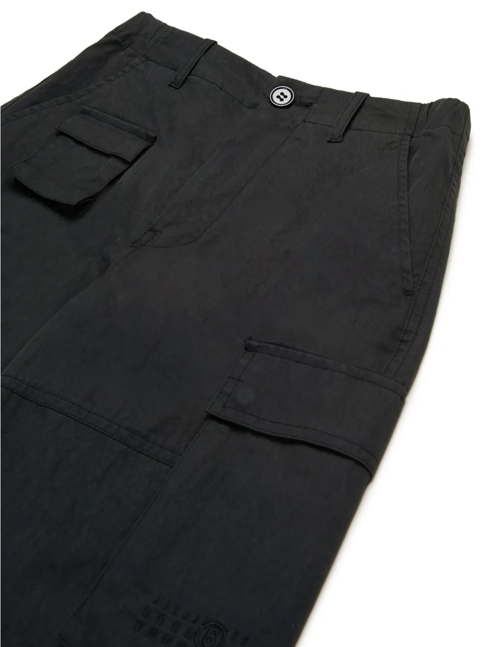 MM6 Maison Margiela Kids Cargo shorts Zwart