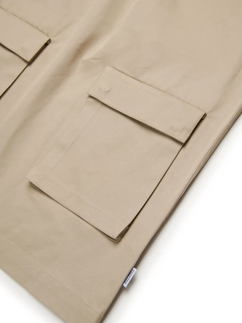 MM6 Maison Margiela Kids Mouwloze mini-jurk Beige