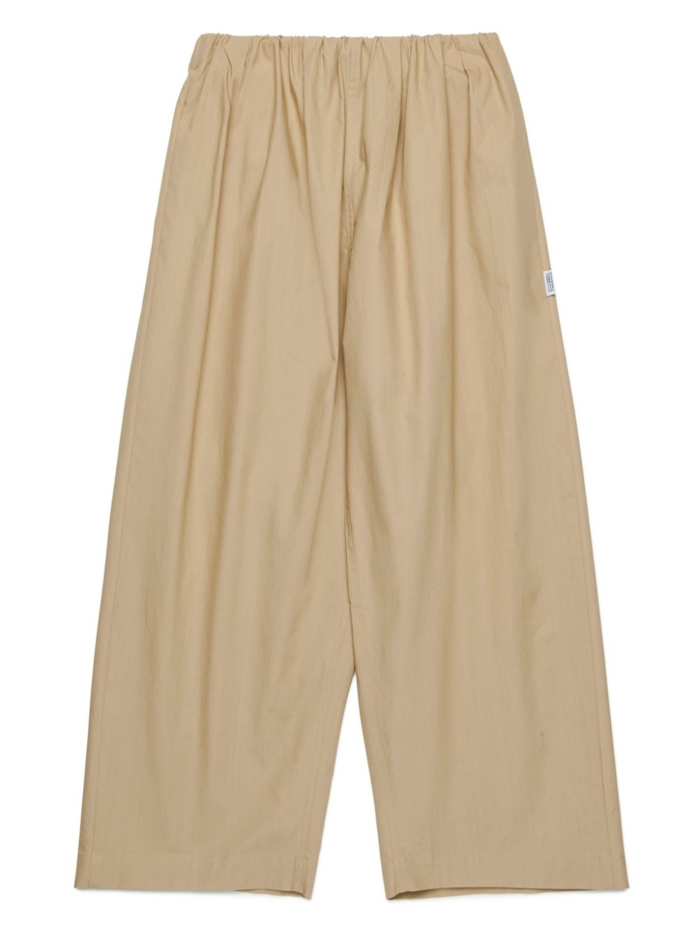 MM6 Maison Margiela Kids pleated trousers - Neutrals