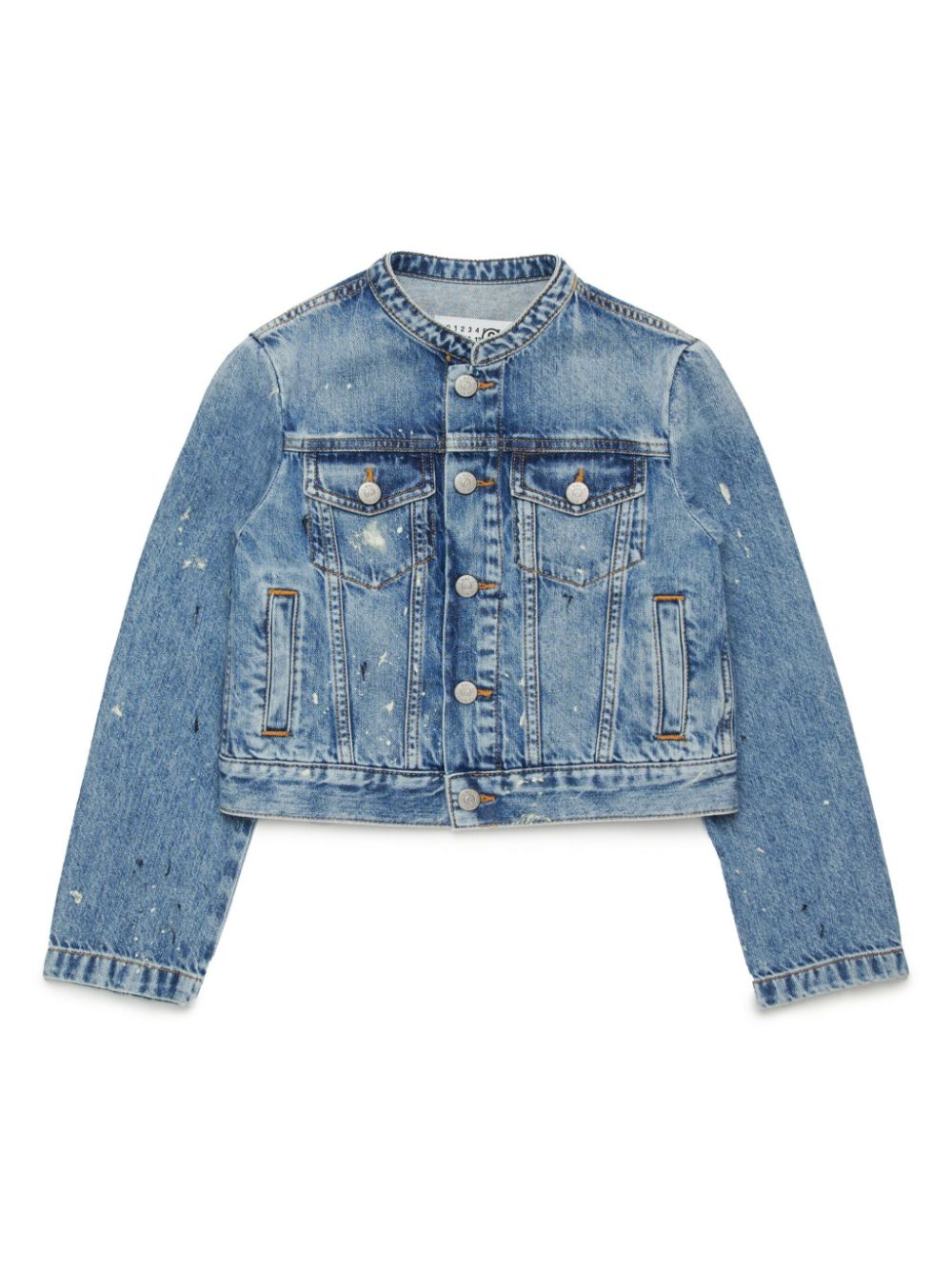 MM6 Maison Margiela Kids denim jacket - Blue