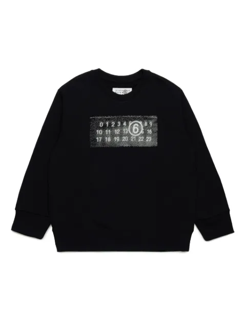 MM6 Maison Margiela Kids Felpa Numbers