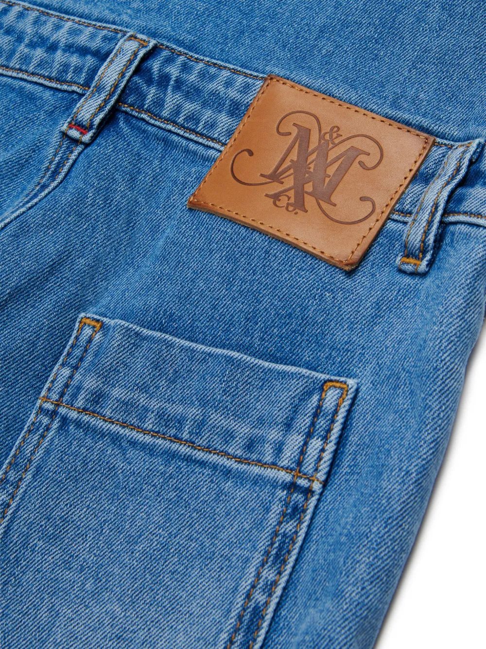 Max & Co Denim Jumpsuit In Blue