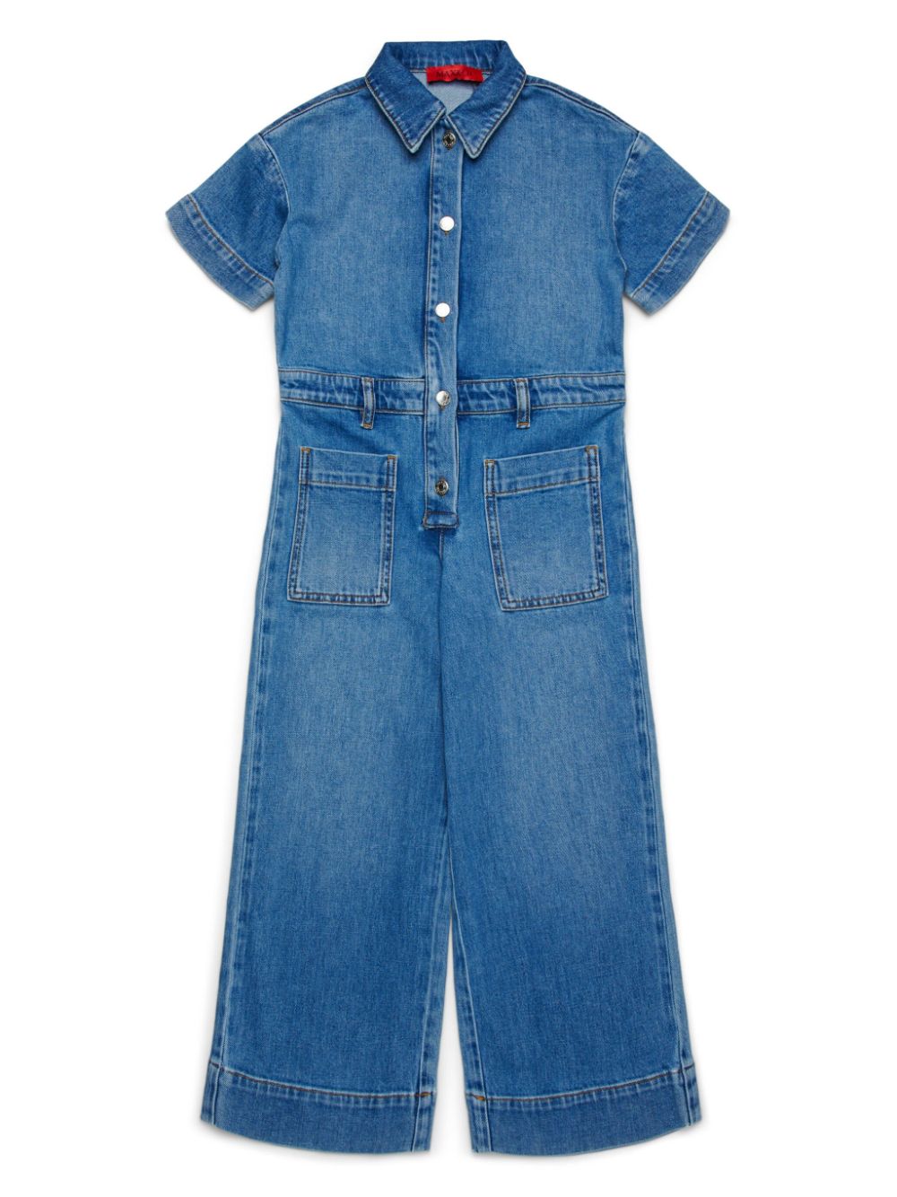 MAX&Co. Kids denim jumpsuit - Blue