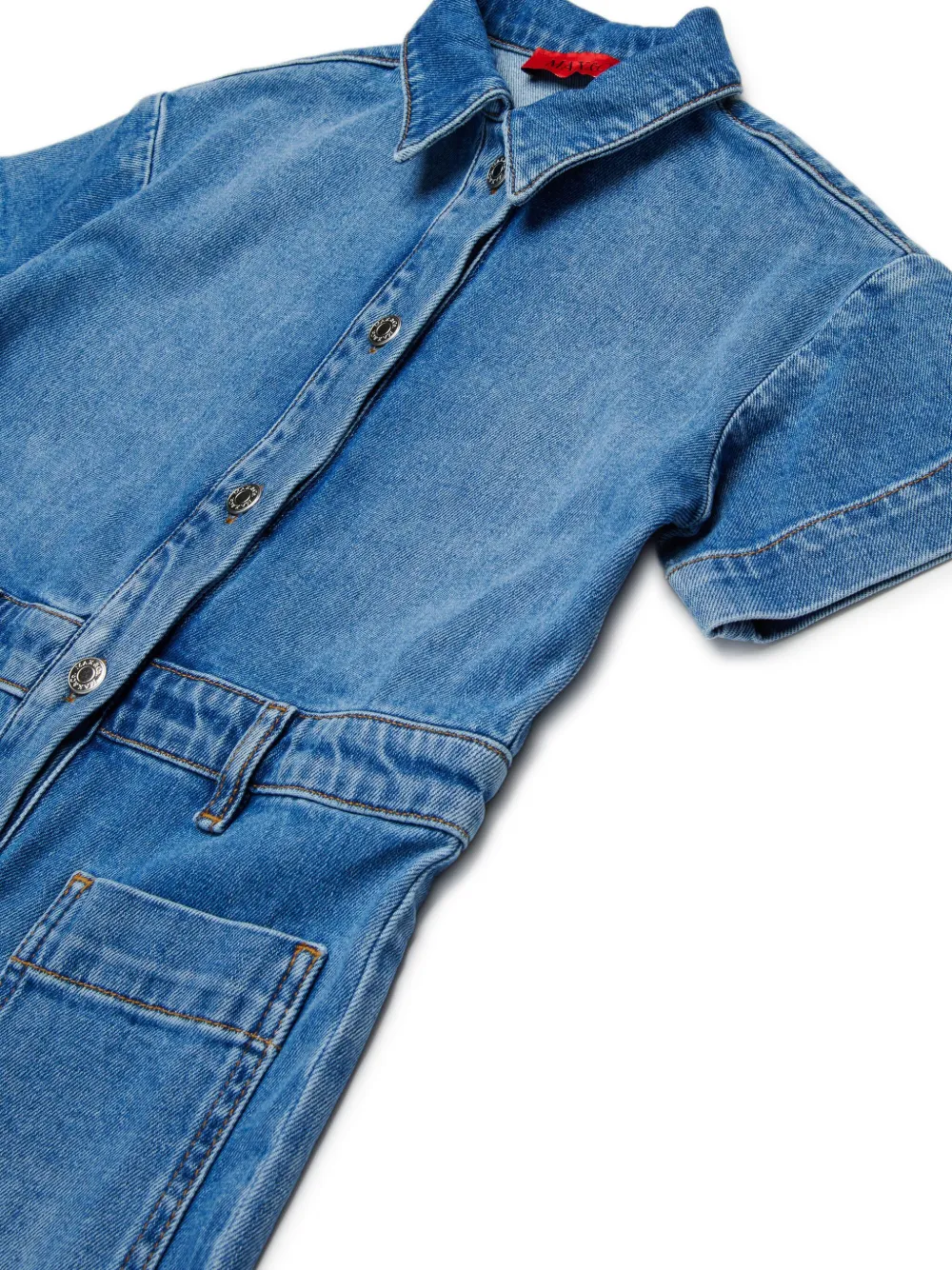 Max & Co Denim Jumpsuit In Blue