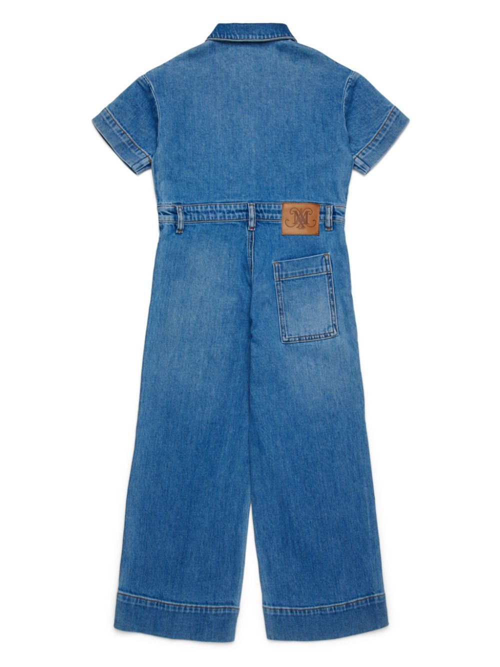 MAX&Co. Kids Spijker jumpsuit - Blauw