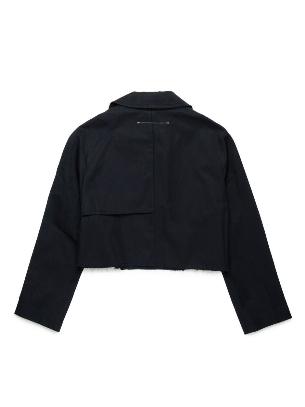 MM6 Maison Margiela Kids Cropped blazer - Zwart