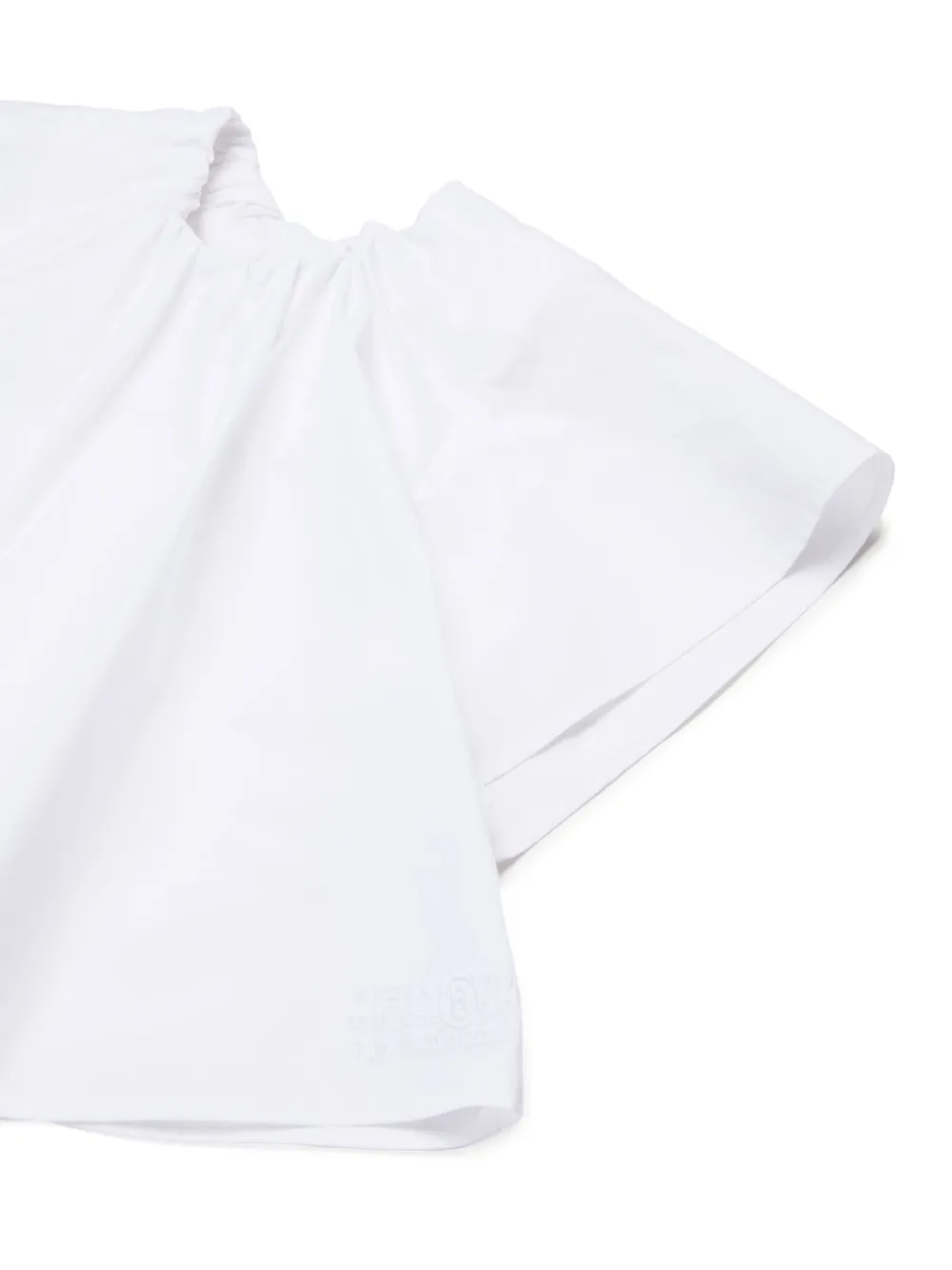 MM6 Maison Margiela Kids Shirt met patroon Wit