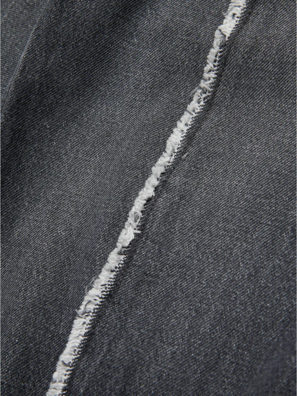 MM6 Maison Margiela Kids Jeans met franje Grijs