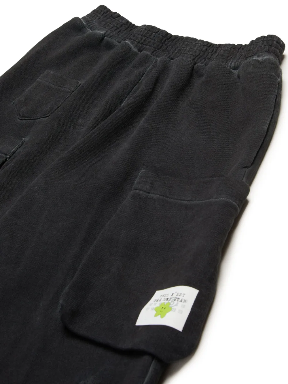 MM6 Maison Margiela Kids Katoenen broek Zwart