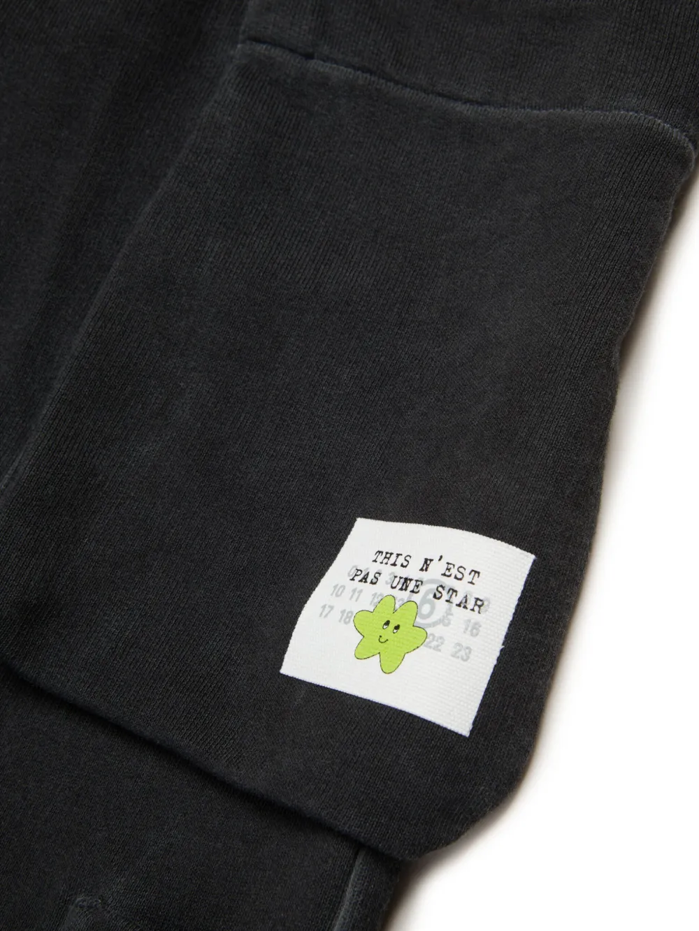 MM6 Maison Margiela Kids Katoenen broek Zwart