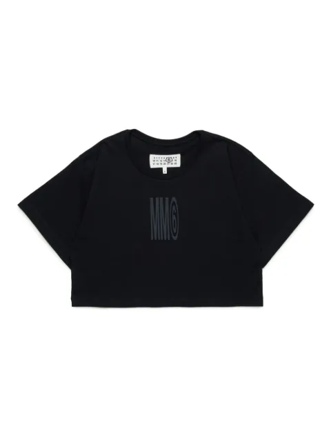 MM6 Maison Margiela Kids logo-print T-shirt