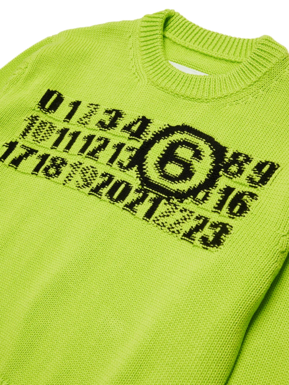 MM6 Maison Margiela Kids Trui met print Groen