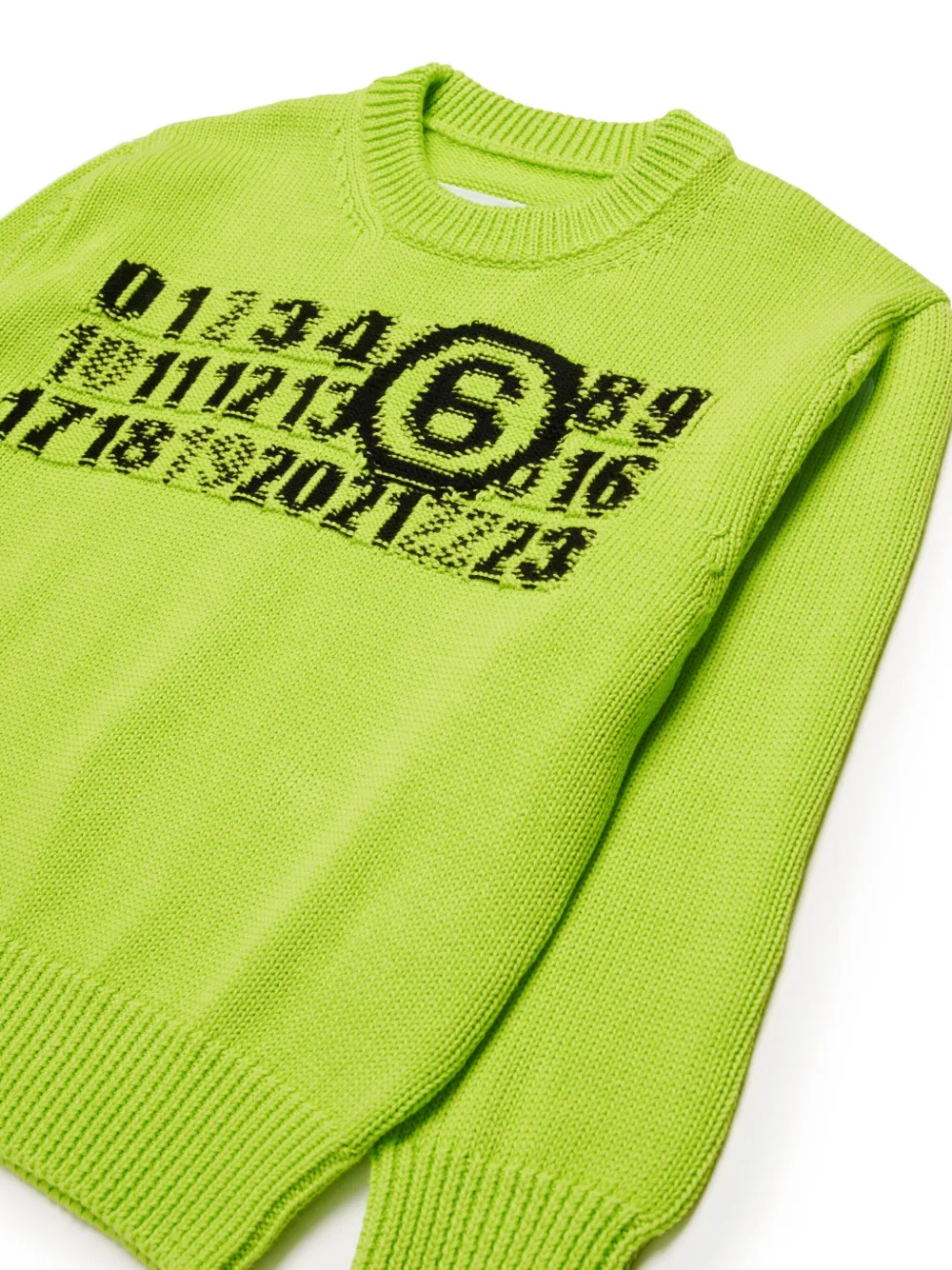 MM6 Maison Margiela Kids Trui met print Groen