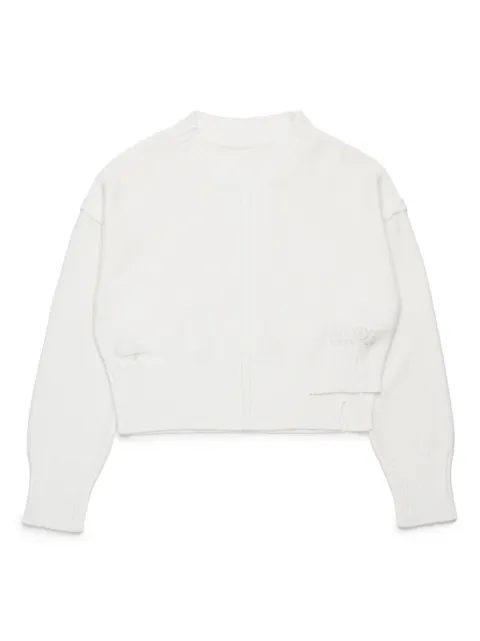 MM6 Maison Margiela Kids cut-out jumper