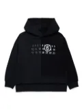 MM6 Maison Margiela Kids Numbers hoodie - Black