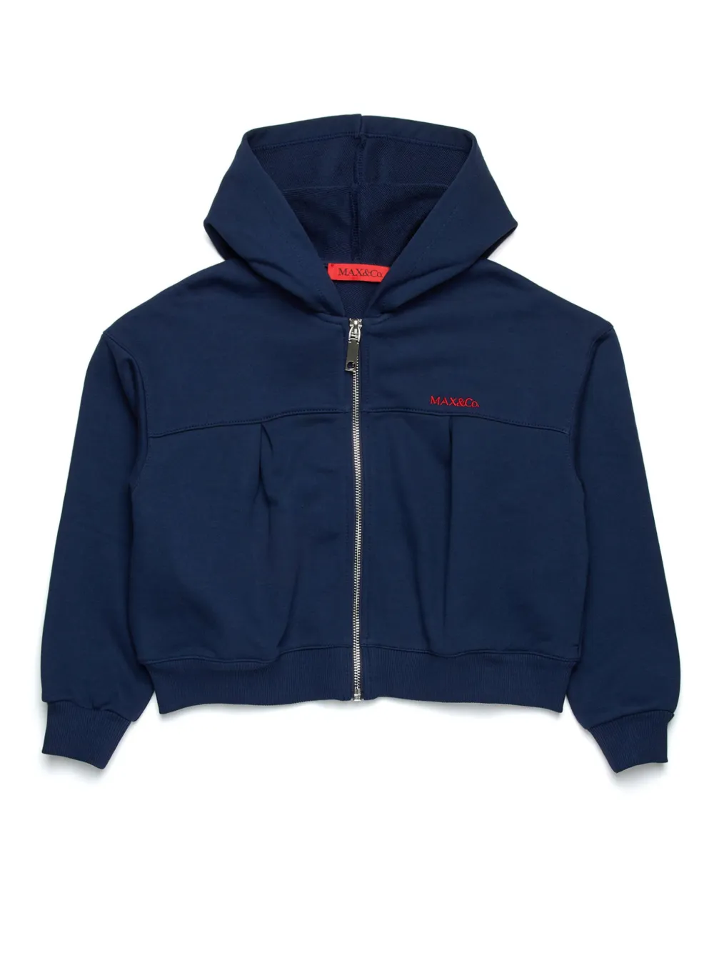 MAX&Co. Kids Jack met geborduurd logo Blauw